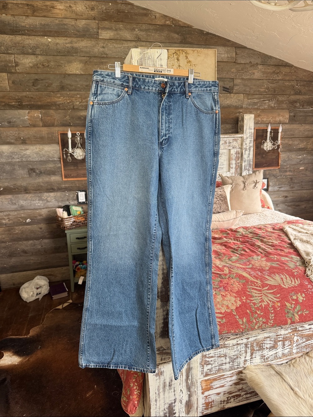 Wrangler Light Blue Women's Bootcut Jeans